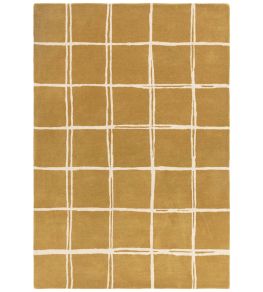 Albany Grid Rug by Asiatic Gold Albany Grid Rug by Asiatic Gold