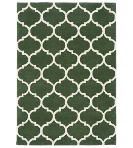 Albany Ogee Rug by Asiatic Green