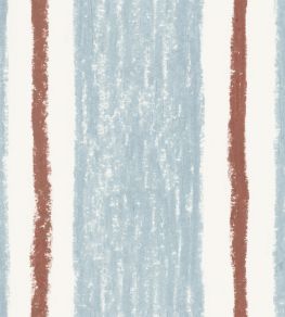 Albin Mural by Sandberg Blue Albin Mural by Sandberg Blue