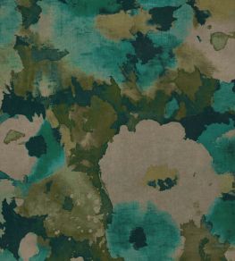 Alchemy Fabric by Warwick Teal Alchemy Fabric by Warwick Teal