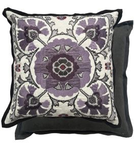 Alexi Cushion 50 x 50cm by William Yeoward Heather
