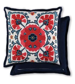Alexi Pillow 20 x 20" by William Yeoward Rouge