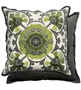 Alexi Pillow 20 x 20" by William Yeoward Sage Alexi Pillow 20 x 20" by William Yeoward Sage