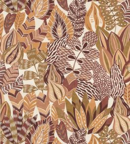 Alfabia Wallpaper by Casamance Terracotta/Curry Alfabia Wallpaper by Casamance Terracotta/Curry