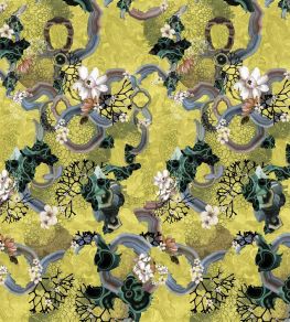 Algae Bloom Wallpaper by Christian Lacroix Iris Algae Bloom Wallpaper by Christian Lacroix Iris