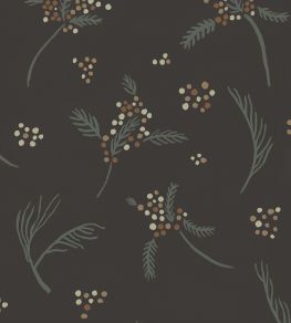 Algaida Wallpaper by Tres Tintas Negro Algaida Wallpaper by Tres Tintas Negro