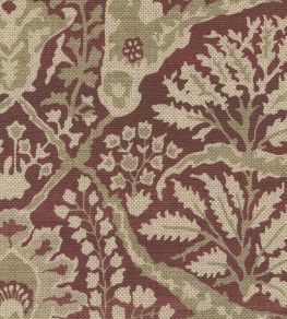 Alhambra Fabric by Lewis & Wood Garnet Alhambra Fabric by Lewis & Wood Garnet