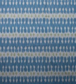Alina Stripe Fabric by Titley and Marr Teal Alina Stripe Fabric by Titley and Marr Teal