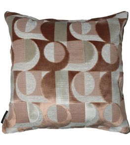 Alliance Cushion 45 x 45cm by Maison Casamance Rose Poudre Alliance Cushion 45 x 45cm by Maison Casamance Rose Poudre