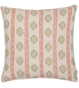 Alma Cushion 50 x 50cm by GP & J Baker Red/Green Alma Cushion 50 x 50cm by GP & J Baker Red/Green