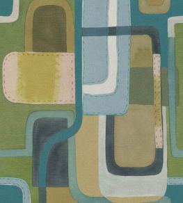 Alma Mural by Jannelli&Volpi Green/Blue Alma Mural by Jannelli&Volpi Green/Blue