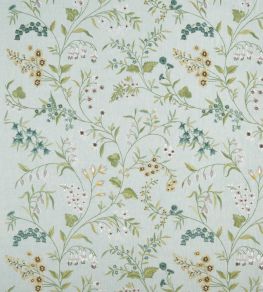 Almora Fabric by Nina Campbell Blue Almora Fabric by Nina Campbell Blue