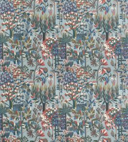 Alpine Fabric by Thibaut Spa Blue