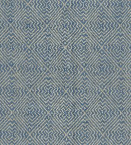 Altai Fabric by Nina Campbell Indigo Altai Fabric by Nina Campbell Indigo