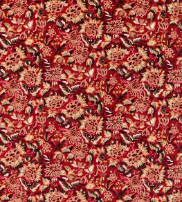 Amara Butterfly Fabric by Sanderson Cinnabar / Ink Black Amara Butterfly Fabric by Sanderson Cinnabar / Ink Black