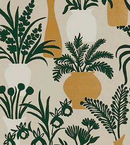 Amphora Wallpaper by Osborne & Little Emerald/Gold Amphora Wallpaper by Osborne & Little Emerald/Gold
