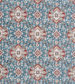 Anatolia Fabric by Nina Campbell Blue/Red