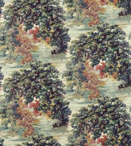 Ancient Canopy Fabric by Sanderson Forest Green Ancient Canopy Fabric by Sanderson Forest Green