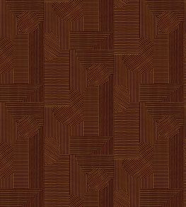 Andana Wallpaper by Tres Tintas Rojo Andana Wallpaper by Tres Tintas Rojo