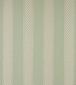 Andorra Stripe Fabric by Colefax and Fowler Celadon Andorra Stripe Fabric by Colefax and Fowler Celadon