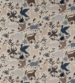 Tiki Tiki Fabric by Andrew Martin Desert