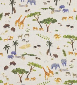Animalis Wallpaper by Andrew Martin Multi Animalis Wallpaper by Andrew Martin Multi