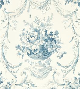 Andromeda's Cup Wallpaper by Sanderson Olympic Blue