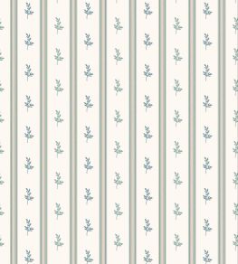 Anduze Wallpaper by Nina Campbell Aqua/Beige Anduze Wallpaper by Nina Campbell Aqua/Beige