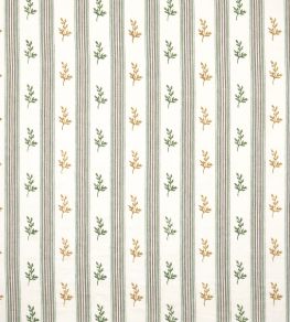Anduze Fabric by Nina Campbell Green/Ochre/Chocolate Anduze Fabric by Nina Campbell Green/Ochre/Chocolate