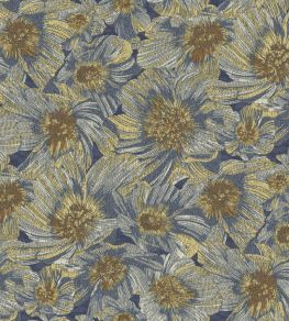 Anemoni Wallpaper by Missoni Blue/Yellow Anemoni Wallpaper by Missoni Blue/Yellow