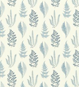 Angel Ferns Fabric by Sanderson Indigo Angel Ferns Fabric by Sanderson Indigo