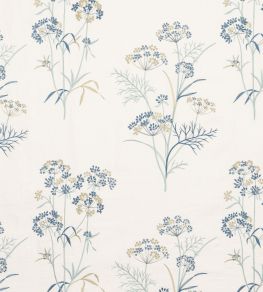 Angelica Fabric by Jane Churchill Blue Angelica Fabric by Jane Churchill Blue
