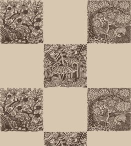 Animal Check Wallpaper by Josephine Munsey Chimney/Cromwell Stone Animal Check Wallpaper by Josephine Munsey Chimney/Cromwell Stone