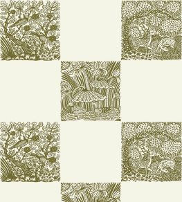 Animal Check Wallpaper by Josephine Munsey Trixie/Ringhill White Animal Check Wallpaper by Josephine Munsey Trixie/Ringhill White