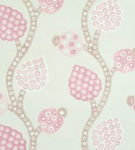 Annabel Warp Print Wallpaper by Schumacher Rose Annabel Warp Print Wallpaper by Schumacher Rose