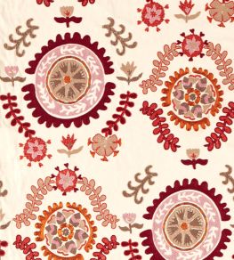 Annabels Suzani Fabric by Sanderson Mulberry Annabels Suzani Fabric by Sanderson Mulberry