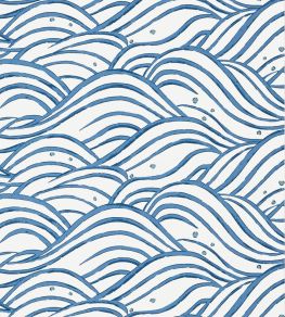 Waves Wallpaper by Anna French Blue Waves Wallpaper by Anna French Blue