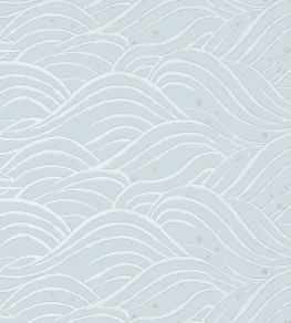 Waves Wallpaper by Anna French Spa Blue Waves Wallpaper by Anna French Spa Blue