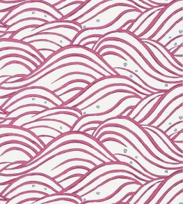 Waves Wallpaper by Anna French Fuchsia Waves Wallpaper by Anna French Fuchsia