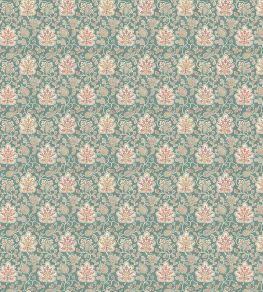 Annecy Fabric by Nina Campbell Teal Annecy Fabric by Nina Campbell Teal