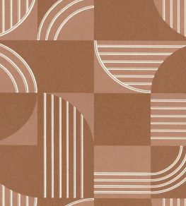 Annees 30 Wallpaper by Casamance Terracotta