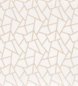 Anoki Fabric by Camengo Blanc Anoki Fabric by Camengo Blanc