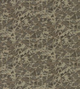 Anthology Shatter Wallpaper by Harlequin Gold/Zinc