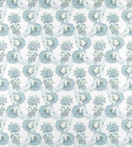 Antoinette Fabric by Anna French Blue and Plum Antoinette Fabric by Anna French Blue and Plum