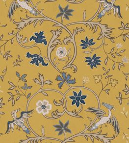 Antwerp Damask Wallpaper by Coordonne Mustard Antwerp Damask Wallpaper by Coordonne Mustard