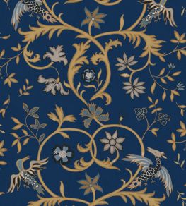 Antwerp Damask Wallpaper by Coordonne Sapphire