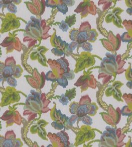 Anya Fabric by Travers Pink/Green Anya Fabric by Travers Pink/Green