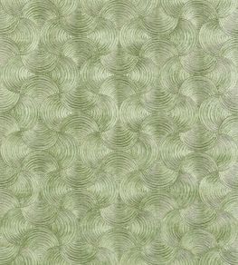 Aphelie Wallpaper by Casamance Vert Metallique
