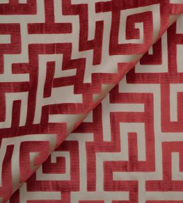 Apollon Fabric by Jim Thompson Carnelian