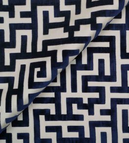 Apollon Fabric by Jim Thompson Lapis Apollon Fabric by Jim Thompson Lapis